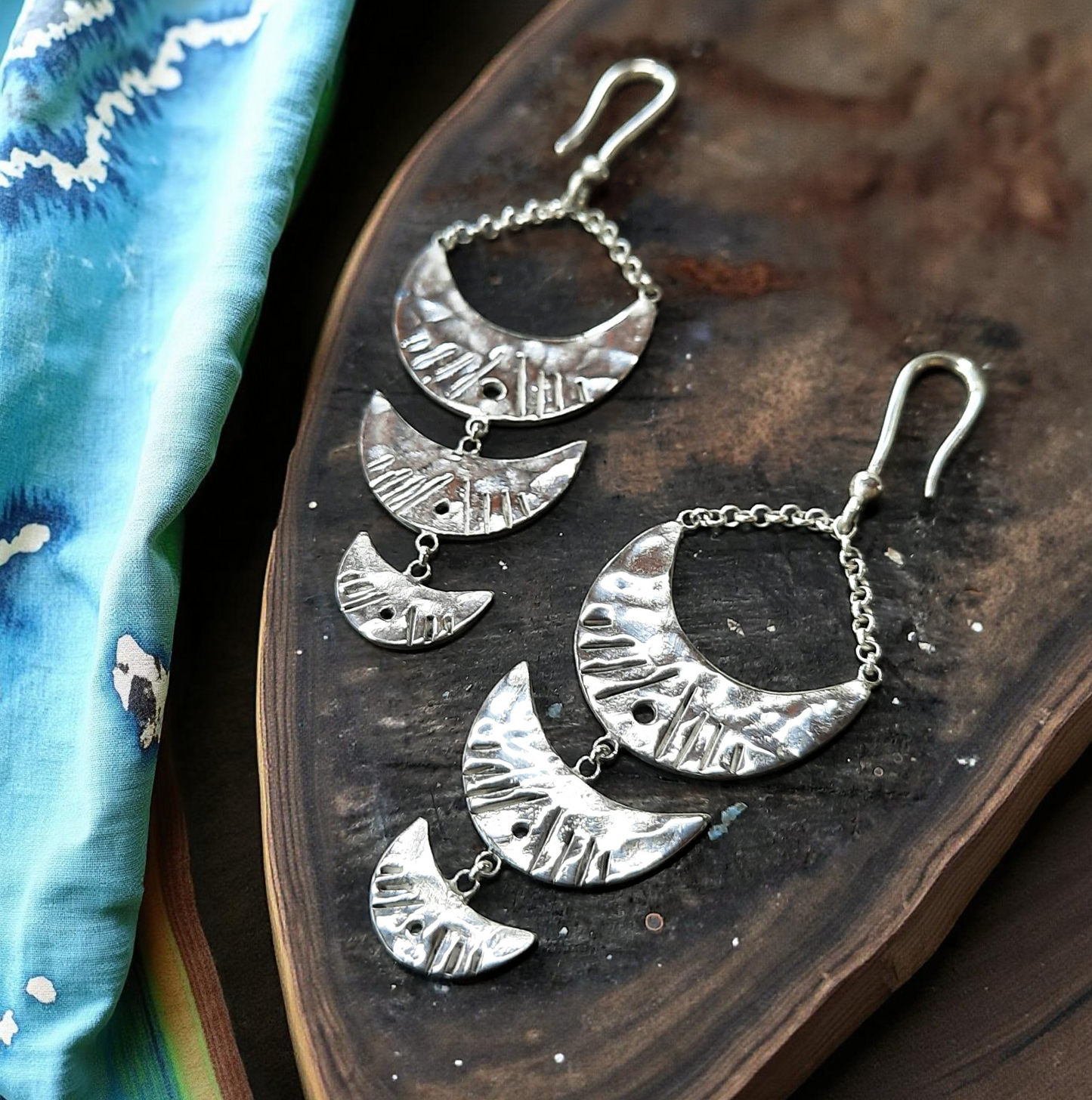 Berber Earrings ~ Silver Plated